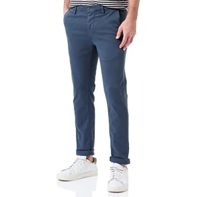 Image of REPLAY Men&#039;s M9627L Zeumar Hyperchino Color Xlite Jeans, Blue Delavè 783, 30W / 32L