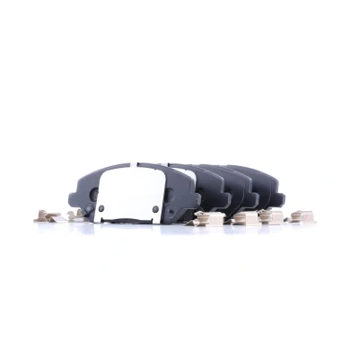 Image of 58101G4A00, 58101G4A10 Brake pad set BREMBO P 30 110 with acoustic wear warning anti squeak plate accessories HYUNDAI: i30 III Fastback