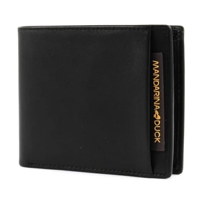 Image of Mandarina Duck Dual, Unisex Adults’ Billfold, Nero,