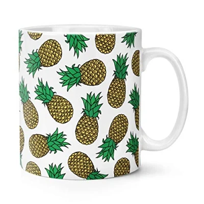 Image of Pineapple Pattern 10oz Mug Cup