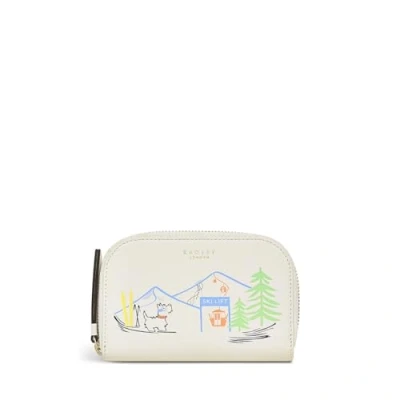 Image of RADLEY London Apres Medium Leather Zip Around Purse Wallet in Light Natural Cream