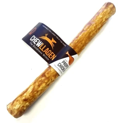 Image of Chewllagen Chicken Retriever Roll with Collagen 10 inch (Pack of x 3) Healthy Choice Dog Chew and Treat SLCP
