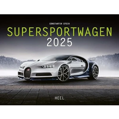 Image of Supersportwagen Kalender 2025: Eintragkalender Supercars Sportwagen Wandkalender