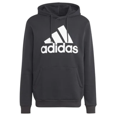 Image of adidas Men&#039;s Essentials Fleece Big Logo Hoodie, black, S Tall