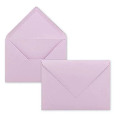 Image of Neuser Colour C6燛nvelopes, 162爔 114爉m, Self Adhesive 50 Umschl鋑e 21 Lila
