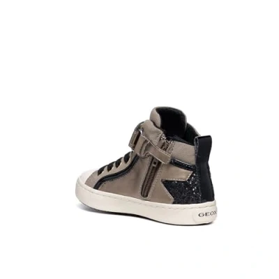 Image of Geox J Kalispera Girl M Sneaker, 5 UK Child Beige