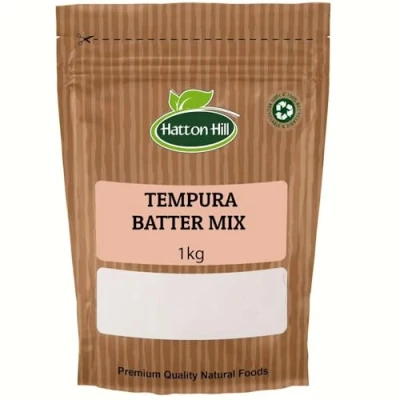 Image of Tempura Batter Mix 1kg by Hatton Hill Light &amp; Crispy Japanese Style Coating