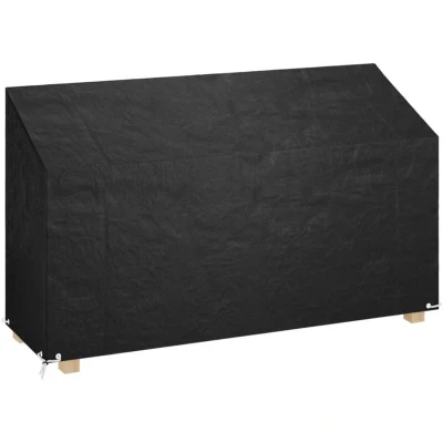 Image of vidaXL Garden Bench Cover 12 Eyelets 210x70x70/88 cm Polyethylene