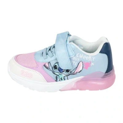 Image of CERDÁ LIFE&#039;S LITTLE MOMENTS Children&#039;s Stitch Sneakers, Blue and Pink, 12 UK