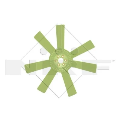 Image of 3142001223, A3142001223 Fan Wheel, engine cooling NRF 49809 470mm