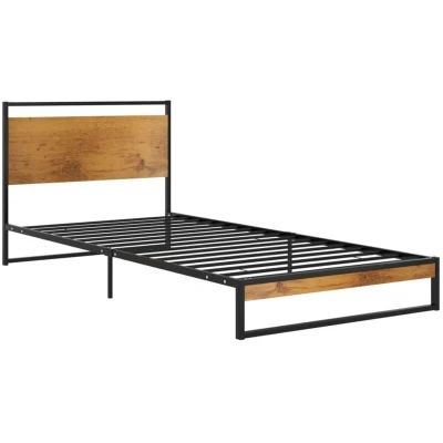 Image of vidaXL Bed Frame without Mattress Metal 90x200 cm