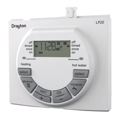 Image of Drayton LP20 Programmer White 25039DR.