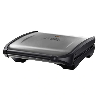 Image of George Foreman Entertaining 7 Portion Grill 19932, Silver