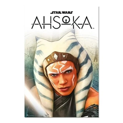 Image of Grupo Erik Disney Star Wars Ahsoka 1 Poster 36 x 24 inches / 91.5 61 cm Shipped Rolled Up Cool Posters Art &amp; Prints Wall