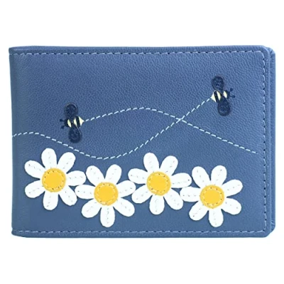 Image of Mala Leather Calista Collection Card Holder RFID Blocking 668_67 Grey