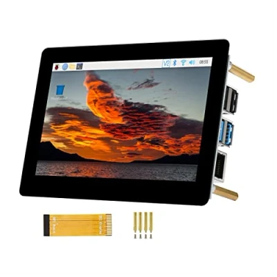 Image of IBest 5inch DSI LCD (B) 800x480 Resolution Capacitive Touch Display IPS Screen for Raspberry Pi 4B/3B+/3A+/3B/2B/B+/A+, Compute Module 3+, 3