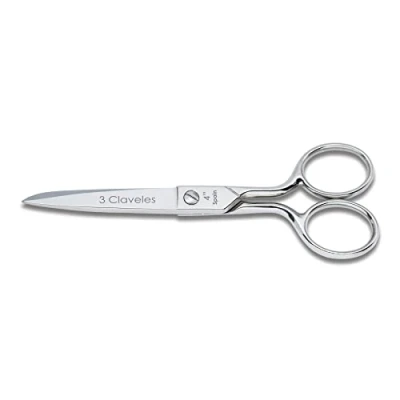 Image of 3 Claveles CASTILLANE Sewing Scissors 4 &quot;