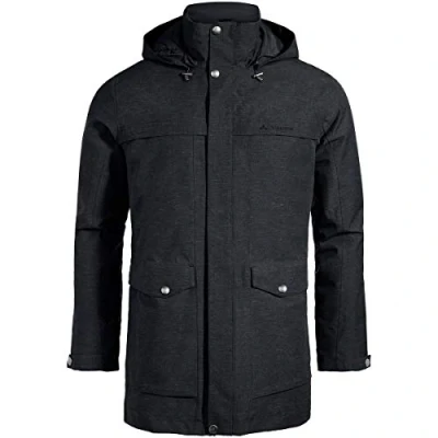 Image of Vaude Men Limford Parka Jacket Black, Medium