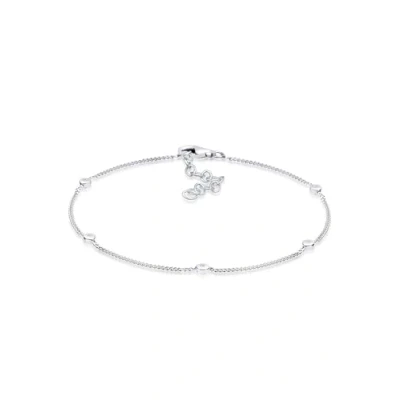Image of Elli DIAMONDS Bracelet Women Classic with Diamond (0.025 ct.) in 925 Sterling Silver