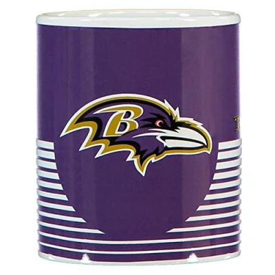 Image of FOCO Baltimore Ravens NFL Linea Mug Purple Tasse Forever Collectibles Stück
