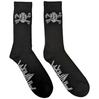 Image of Rock Off officially licensed products Anthrax Not Man Band Logo Ankle Socks UK Size 7 11, black, M