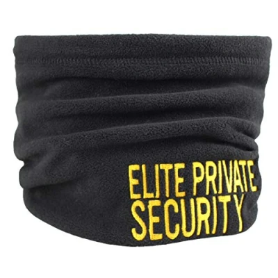 Image of TeddyTs Personalised Black Ultra Thermal Fleece Toggle Snood (Single Snood)