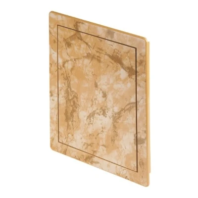 Image of Access panel decorative BROWN MARBLE effect ,service door, control hatch (DT14MB)