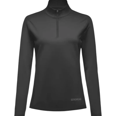 Image of GORE WEAR Everyday Mid 1/4 Zip Womens, Black, 44