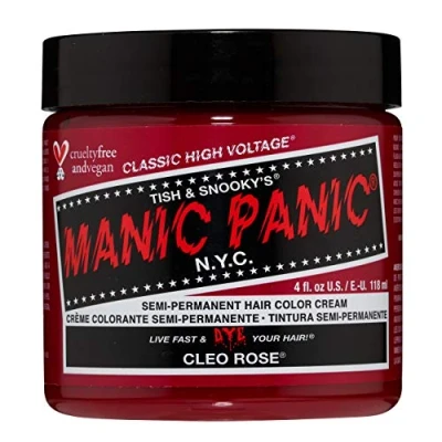 Image of Manic Panic Cream Formula Semi Permanent Hair Colour Cleo Rose