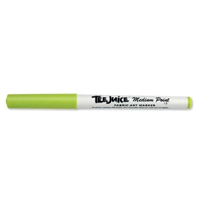 Image of Jacquard Tee Juice Green Fabric Marker Medium Tip Pen
