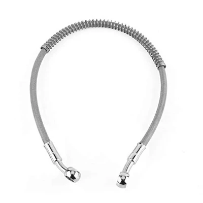 Image of VGEBY1 Motorcycle Brake Fuel Tube Car Oil Hose,39cm 70cm Clutch Hoses Line Pipe Fitting Stainless Steel Braided.(70CM)