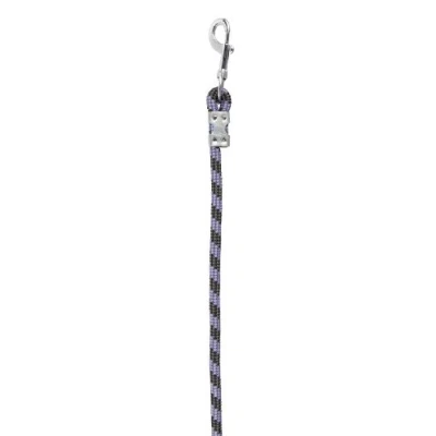 Image of PFIFF Snake Lead Rope Grey/Purple/Black