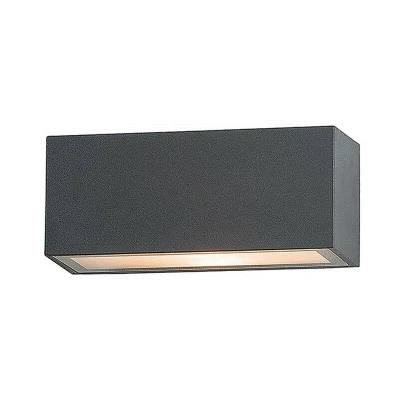 Image of Bankya Outdoor Sconce Wall Lamp 1x E27 Graphite IP44