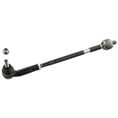 Image of 6K0422803A, 6K0422803D Tie Rod FEBI BILSTEIN 102379 Front Axle Left with lock nuts nut SEAT: Ibiza 2, VOLKSWAGEN: Caddy 2 Kastenwagen
