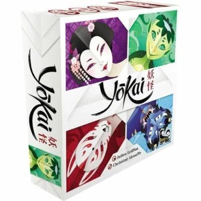 Image of Yokai Board Game 8 Years and Up Cooperative Deduction Logic Thinking 2 to 4 Players Ideal for Family Friends Bankiiiz Blackrock Games