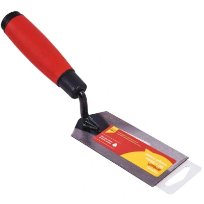 Image of Amtech G1633 125mm (5&quot;) x 50mm (2&quot;) Margin Trowel with Soft Grip