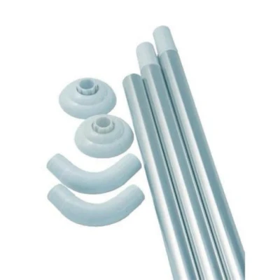 Image of Iflo Shower Curtain Modular Rail Anodised Accessory