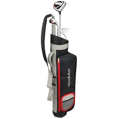 Image of Young Gun ZAAP EAGLE RED Junior golf club Youth Right Hand Set &amp; bag for kids, Hand, Ages 9 11