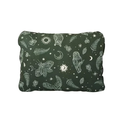 Image of Therm a Rest Compressible Cinch Camping and Backpacking Pillow, Regular 14 x 18 Inch, Woodland