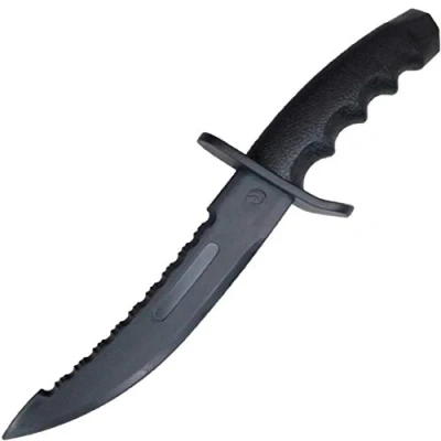 Image of Playwell Martial Arts Deluxe TPR Safety Rubber E428 Training Knife
