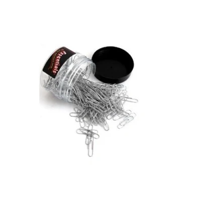 Image of Whitecroft Essentials Value 22mm Small Plain Paperclip (Pack of 1000)