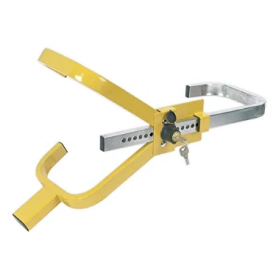 Image of Sealey PB396 Wheel Clamp with Lock and Key