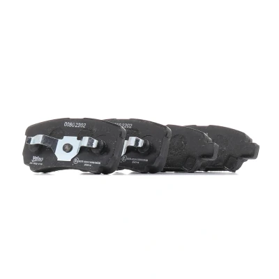 Image of 5191271AA Brake pad set VALEO 301852 FIRST Rear Axle excl. wear warning contact without anti squeak plate MITSUBISHI: Lancer 7 Limousine