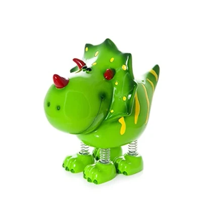 Image of Mousehouse Gifts Kids Green Triceratops Dinosaur Piggy Bank Money Box Gift for Boys or Girls