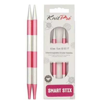 Image of KnitPro Knitting Pins: Circular: Interchangeable:, Metal, Assorted, 6.5mm