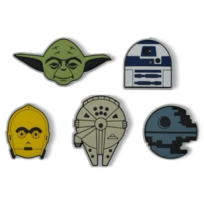 Image of Crocs STAR WARS Unisex 5 PACK Other accessories multicoloured, Size: One Size, Multi coloured