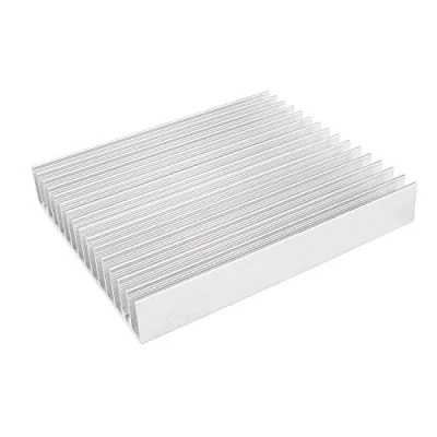 Image of Aluminum Heat Sink Heatsink Module Cooler Fin for High Power Transistor Semiconductor Devices with 16 Pieces fins 120mmx 100mm x 18mm (2 PCS)