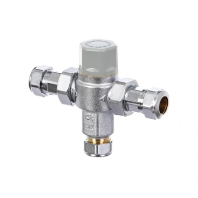 Image of 15mm Caleffi Altecnic 5213 Thermostatic Mixing Valve TMV2 TMV3 CA 100822