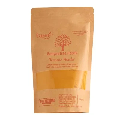 Image of BanyanTree Foods Turmeric Powder 200g Made from Root Pure Non GMO 100% Raw Indian Origin Nutritious Curcumin