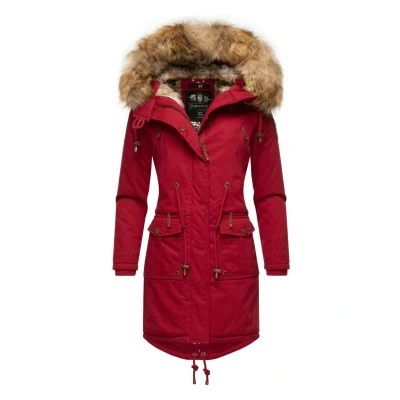 Image of Navahoo Rosinchen Winter coat, Women&#039;s, Size: XS, Blood red